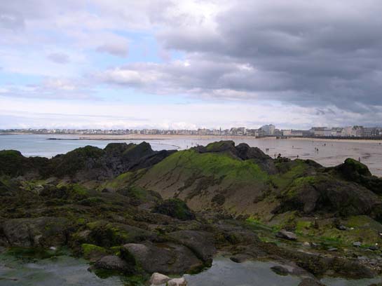  rochers et plage du Sillon